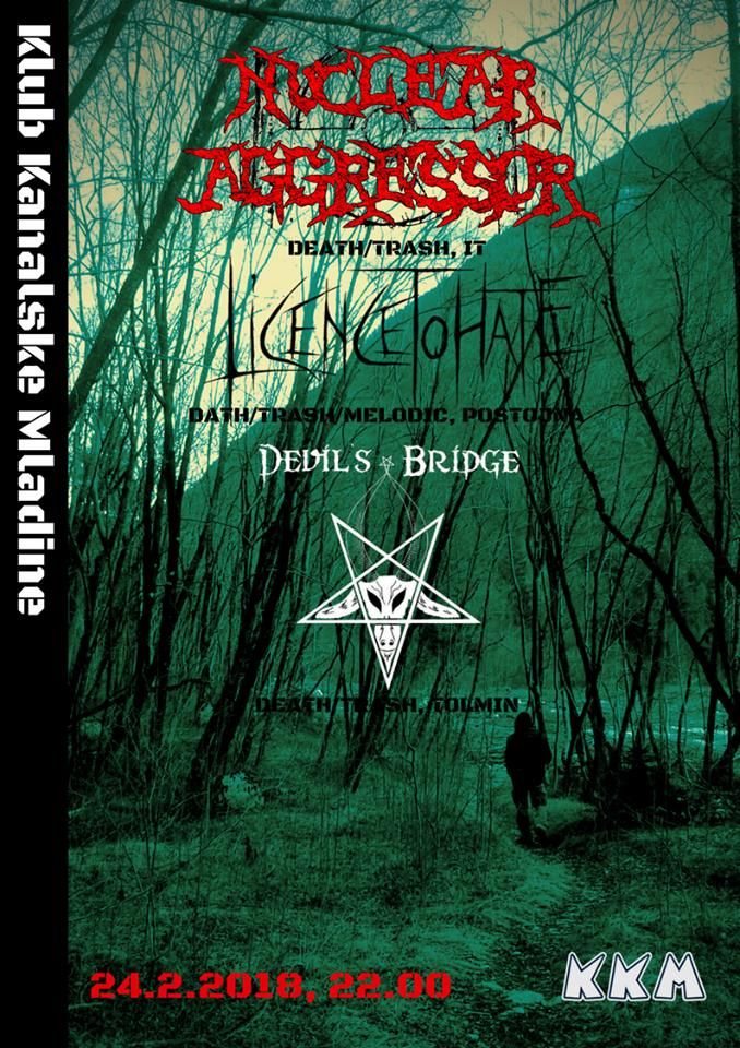 Nuclear Aggressor, Devil's Bridge, Licence To Hate