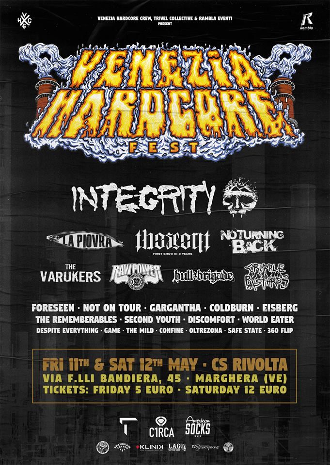 Ta vikend šesti Venezia Hardcore Fest
