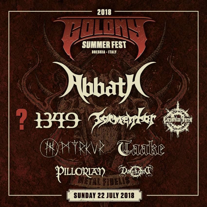 Colony Summer Fest 2018 – odpade!