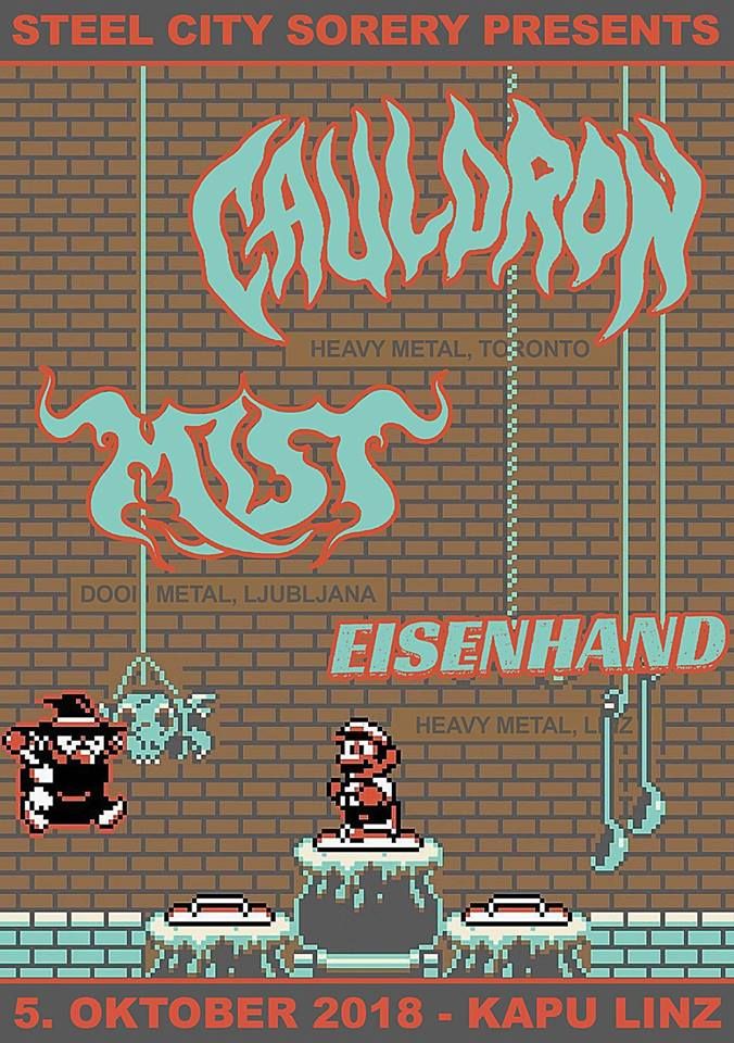 Cauldron, Mist, Eisenhand