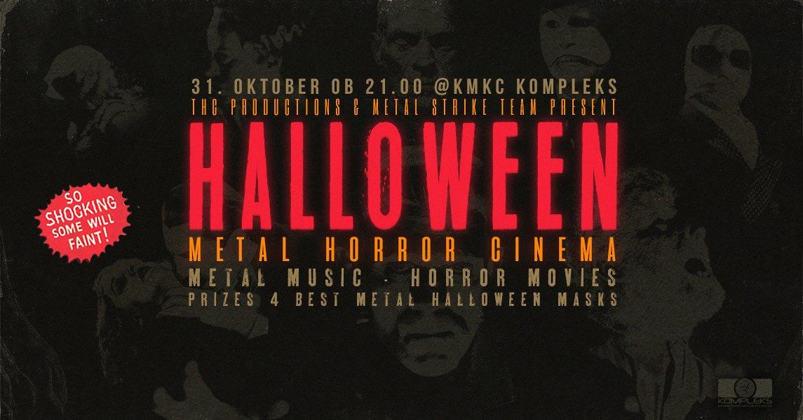 Metal Halloween Horror Cinema