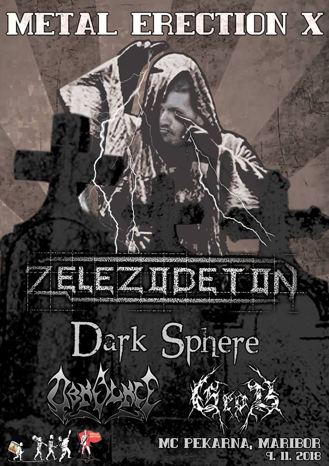 Metal Erection vol. X: Železobeton, Dark Sphere, Obnounce, Grob
