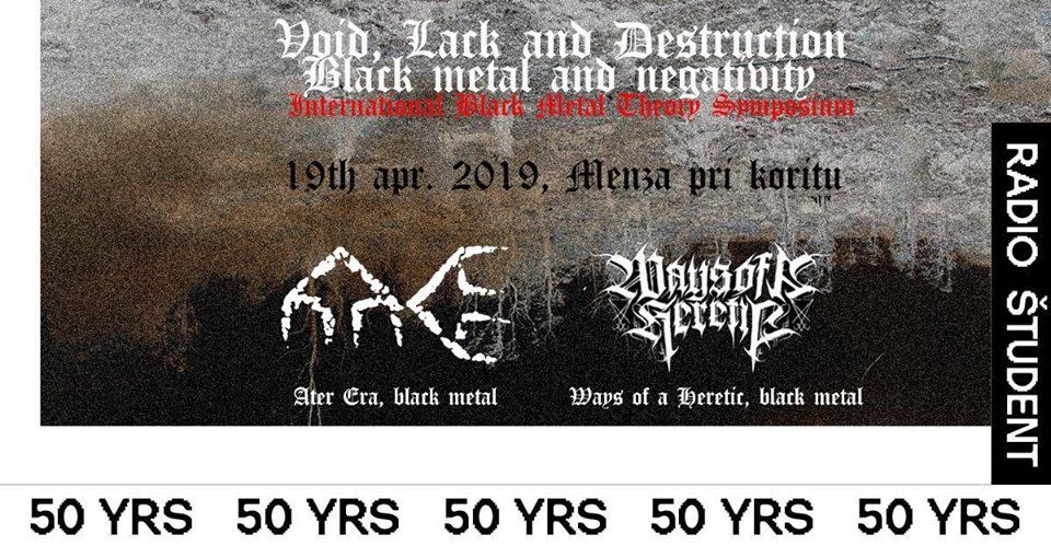 Void, Lack and Destruction: Ater Era, Ways of a Heretic