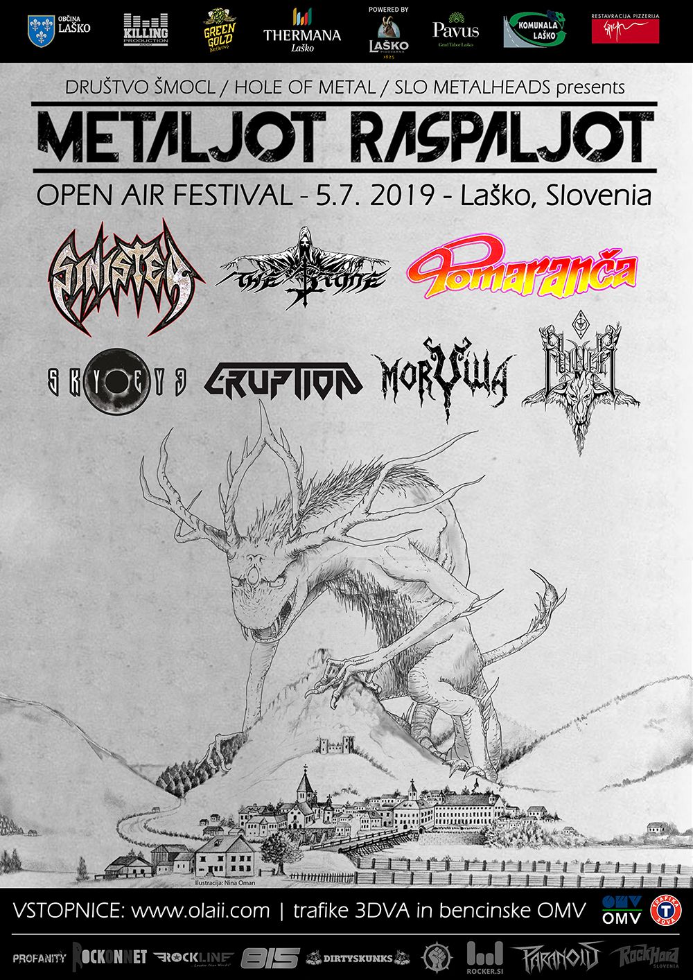Metaljot Raspaljot open air festival 2019