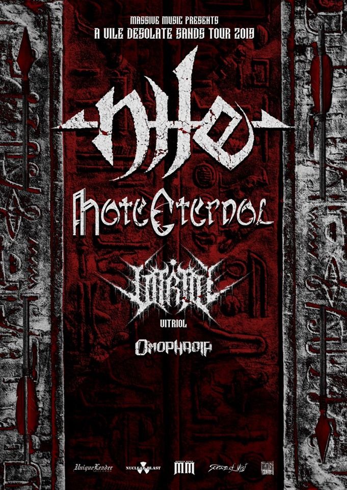 Nile Hate Eternal Vitriol Omophagia