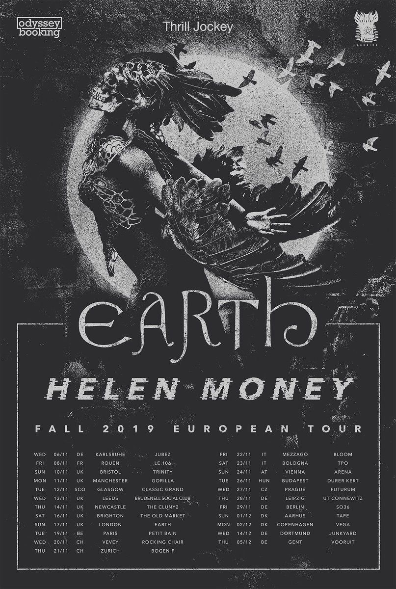 Earth in Helen Money novembra na evropski turneji