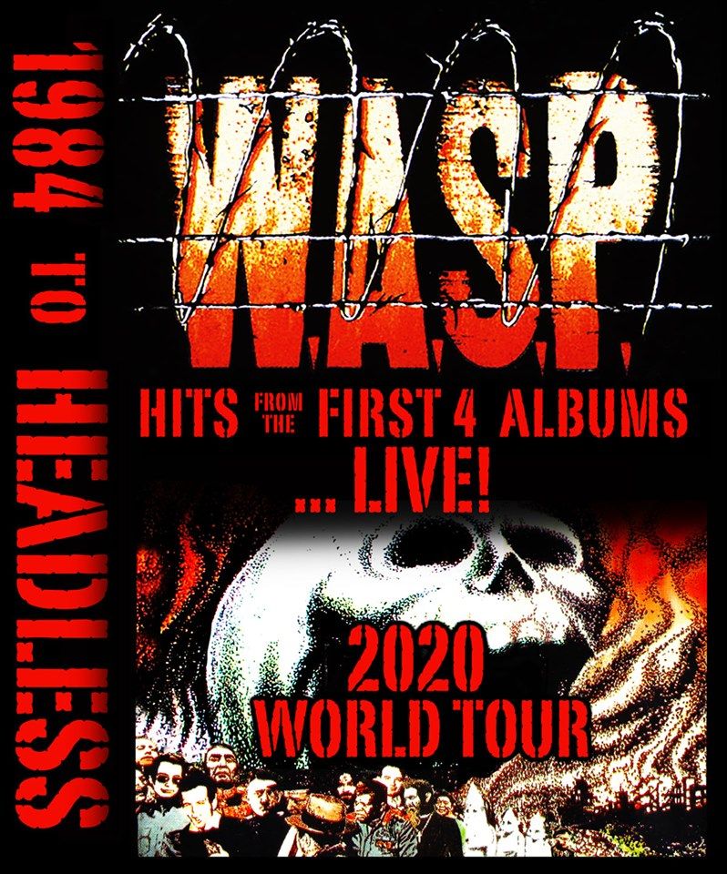 W.A.S.P. na turneji z uspešnicami iz prvih štirih albumov