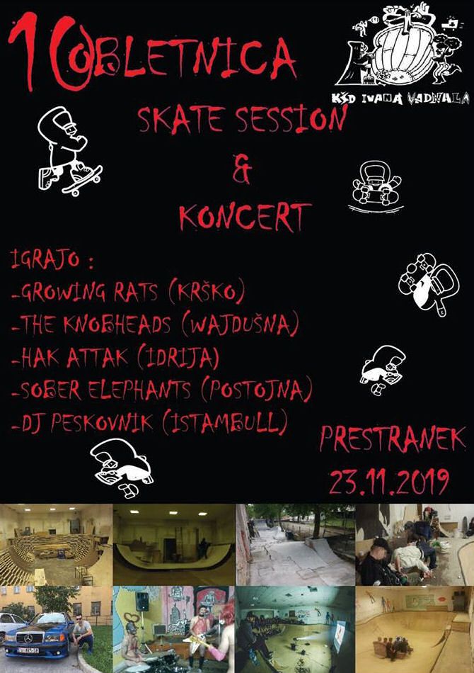 HakAttak, Growing Rats, The Knobheads, Sober Elephants