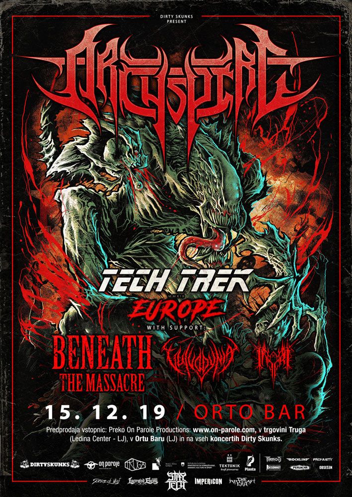 Archspire, Beneath the Massacre, Vulvodynia, Inferi
