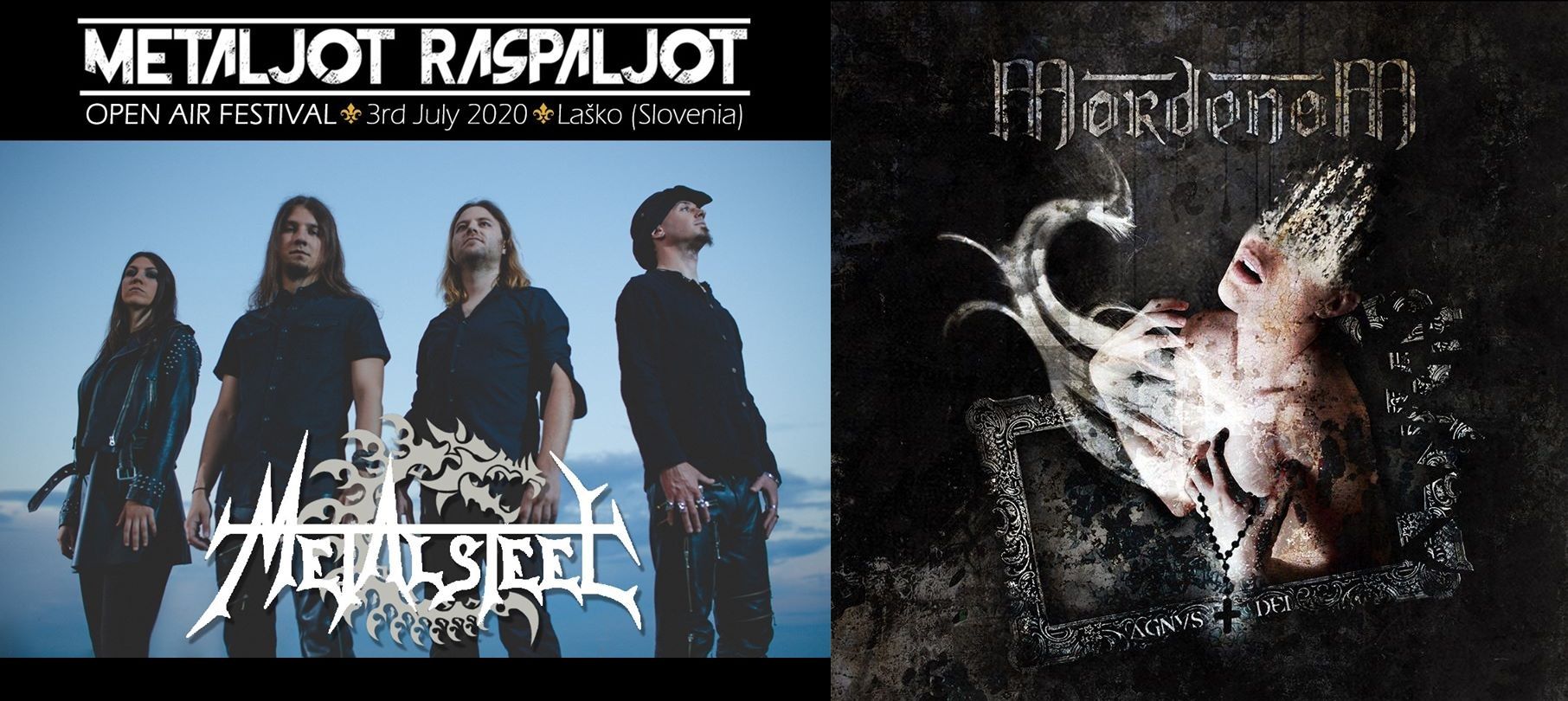 Mordenom in Metalsteel potrjeni za Metaljot Raspaljot Open Air 2020