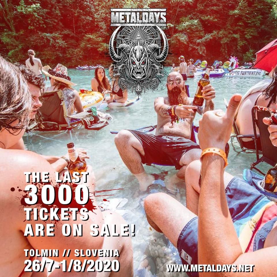 V prodaji še zadnjih 3000 vstopnic za MetalDays 