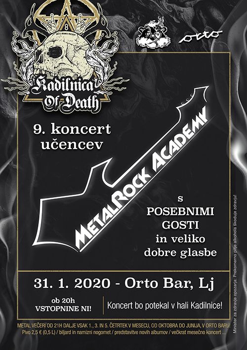 MetalRock Akademija vabi na tradicionalni koncert učencev