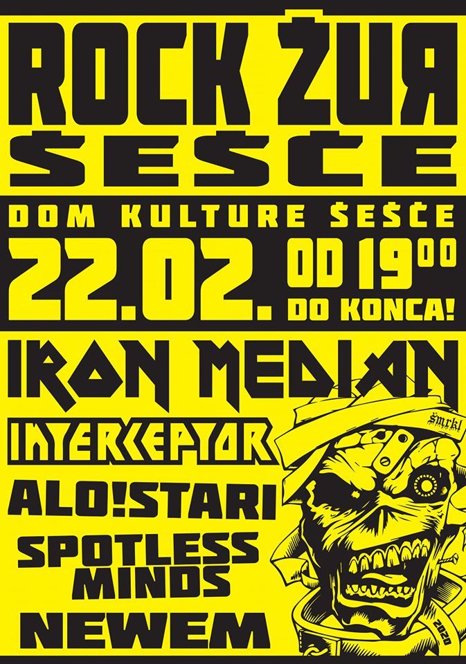 Iron Median, Interceptor, Alo!Stari, Spotless Minds, Newem