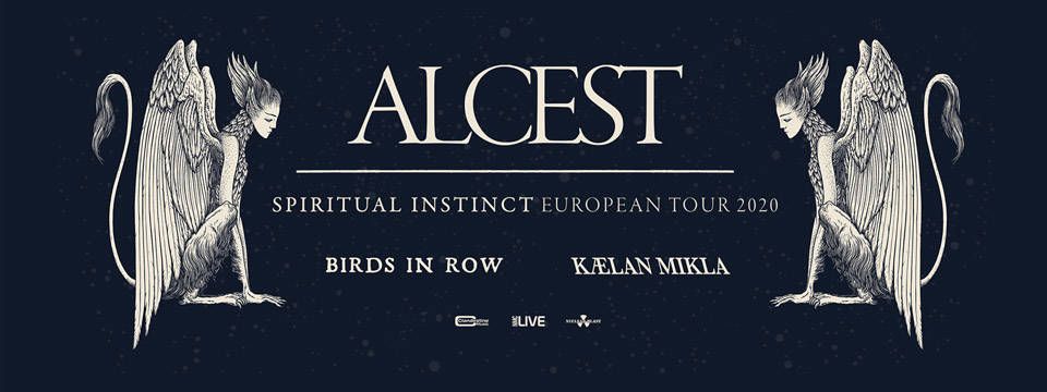 Alcest, Birds in Row, Kælan Mikla