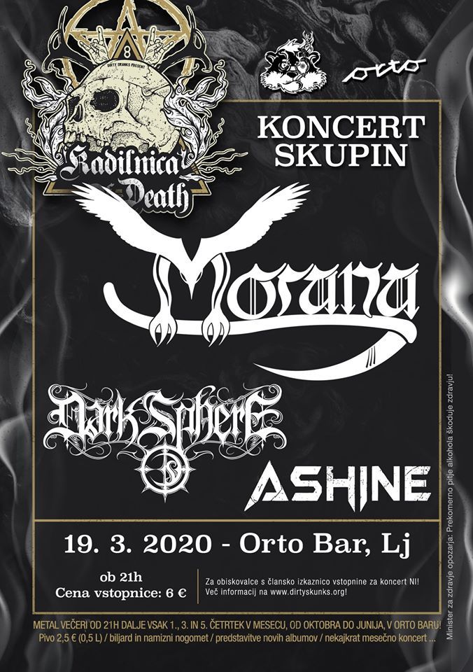 ODPOVEDANO! KoD: Morana, Dark Sphere, Ashine