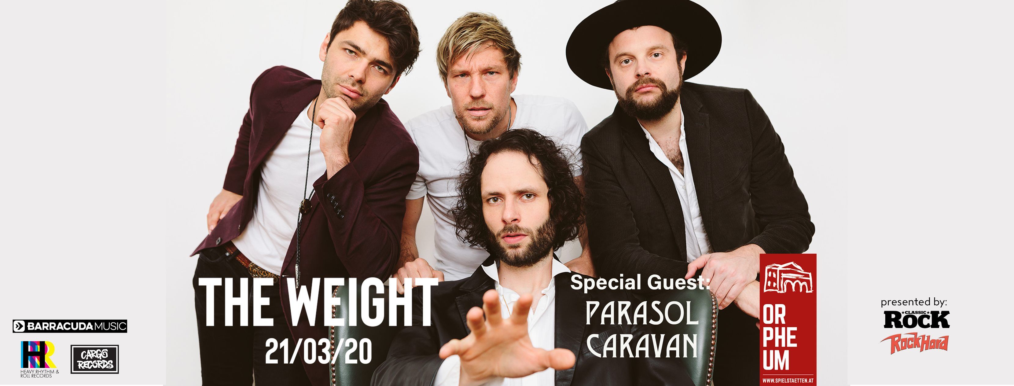 ODPOVEDANO! The Weight, Parasol Caravan