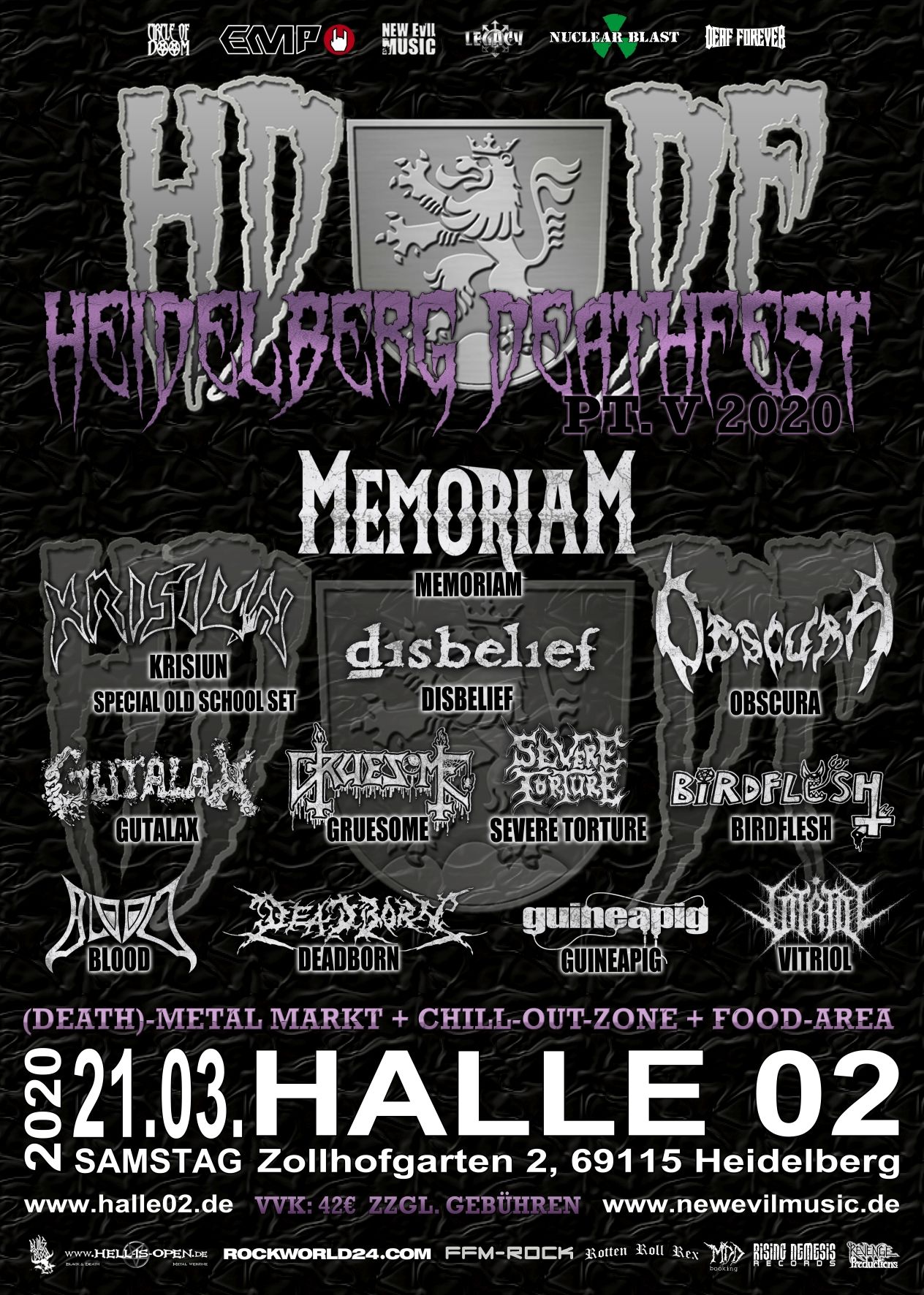 ODPOVEDANO! Heidelberg Deathfest 2021