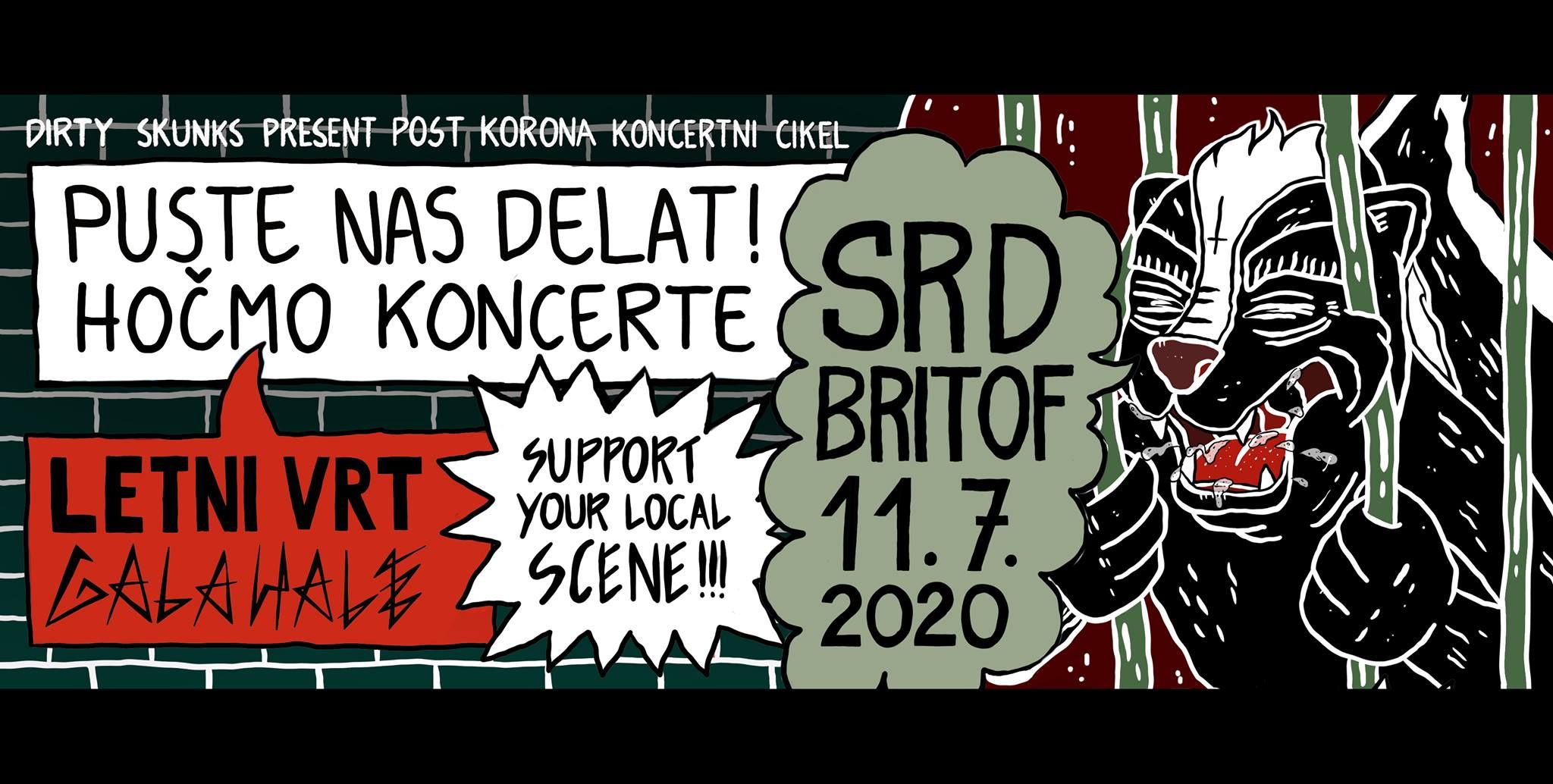 Srd, Britof