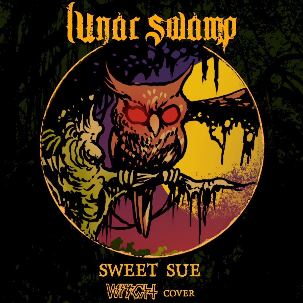Lunar Swamp s priredbo Sweet Sue ameriške stoner/doom zasedbe Witch