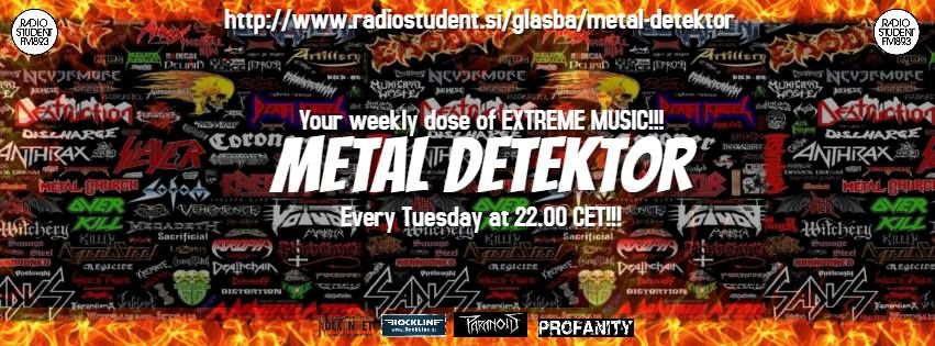 Pregled slovenske metal scene v radijski oddaji Metal Detektor