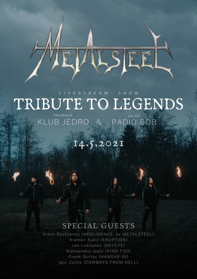 STREAM: Metalsteel – TRIBUTE TO LEGENDS