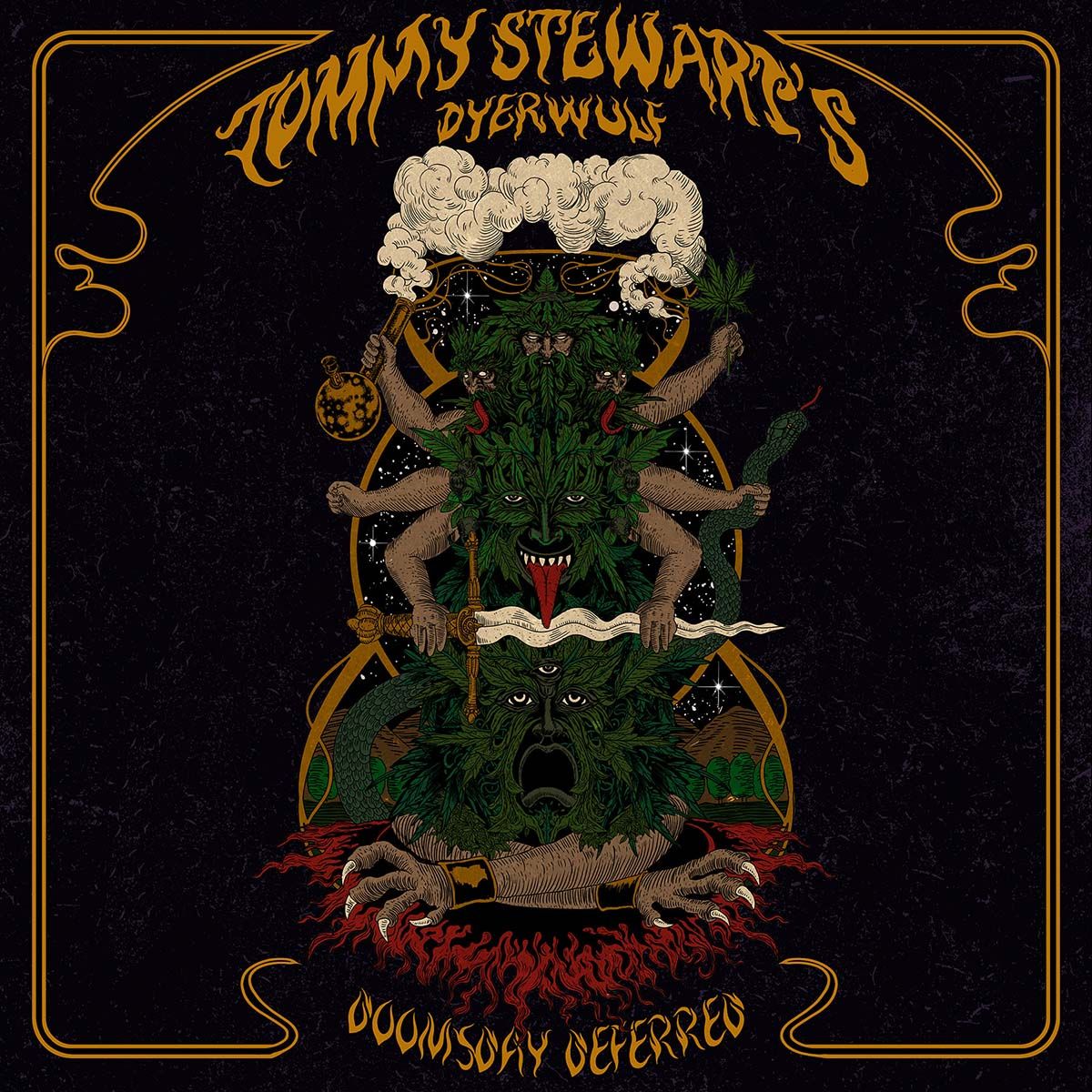 Tommy Stewart's Dyerwulf s tretjim studijskim albumom