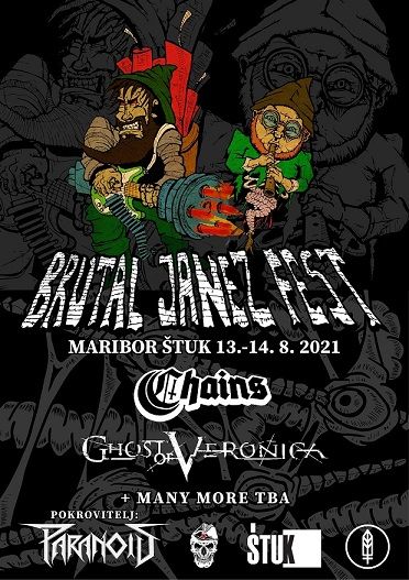 Znani prvi nastopajoči na Brutal Janez Fest