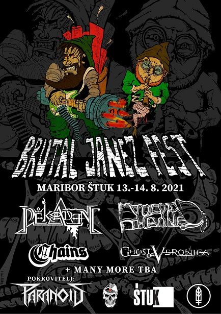 Brutal Janez Fest vabi z novimi nastopajočimi!