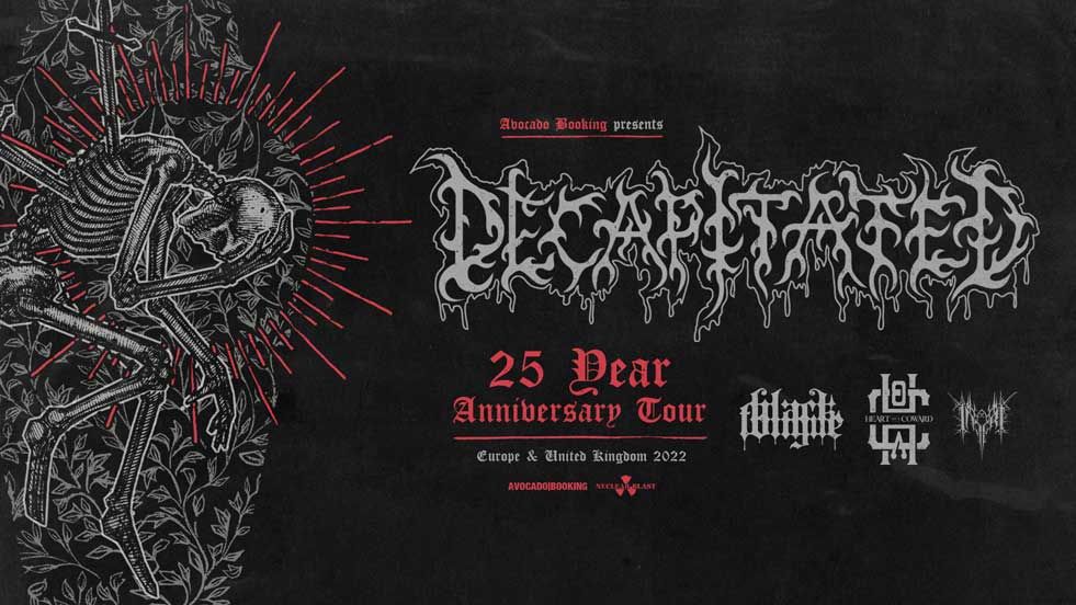 Decapitated najavljajo evropsko turnejo