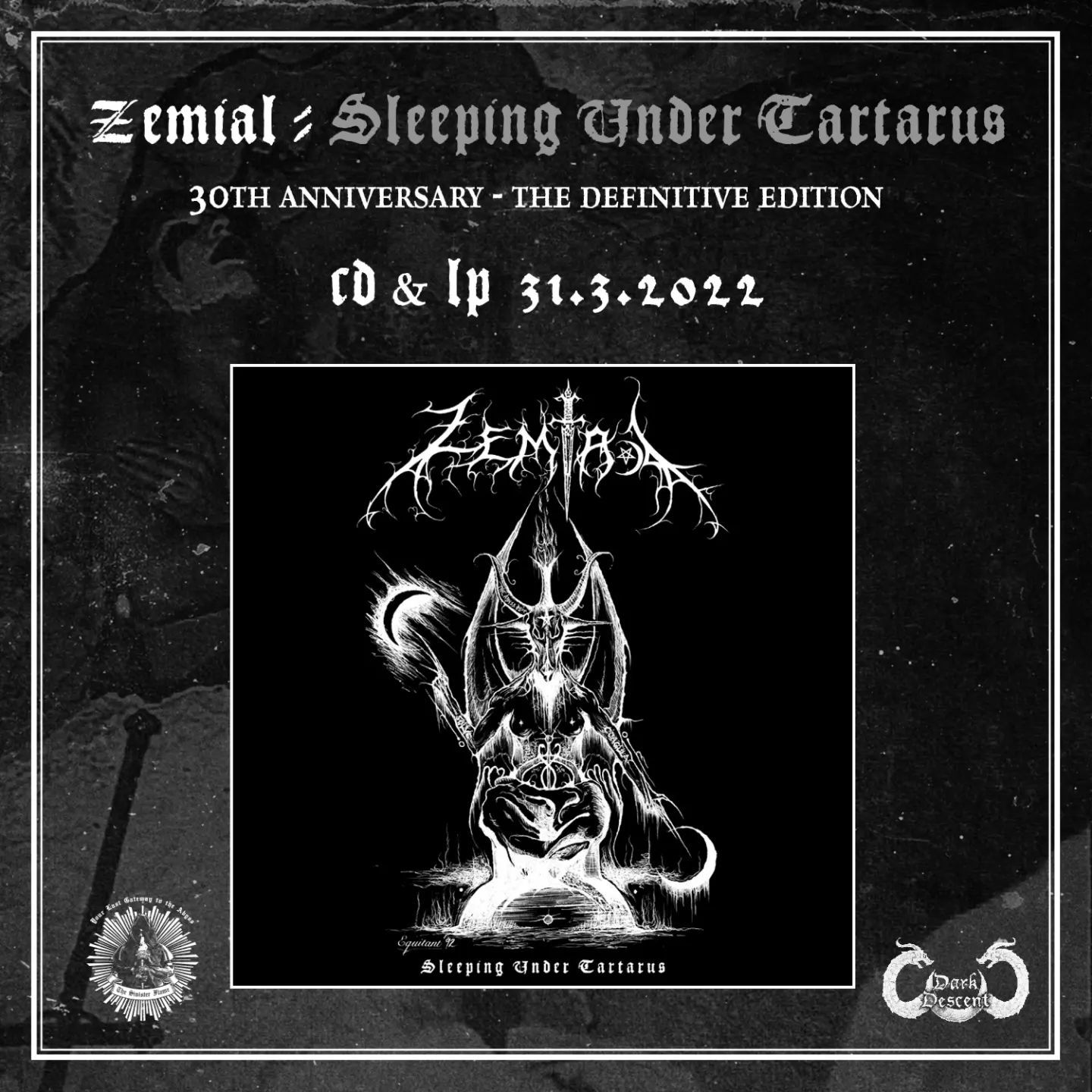 Zemial konec marca z jubilejnim izidom Sleeping Under Tartarus