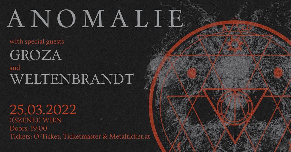 Anomalie, Groza, Weltenbrandt