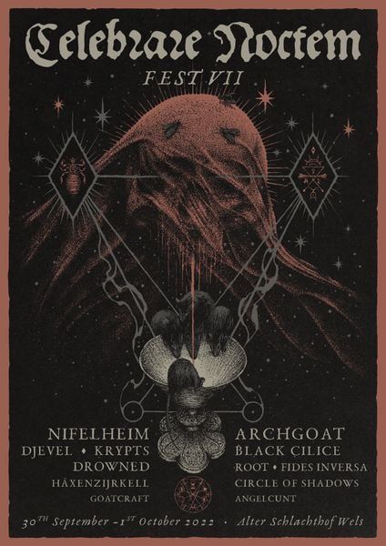 Drowned in Circle Of Shadows novi potrditvi za Celebrare Noctem