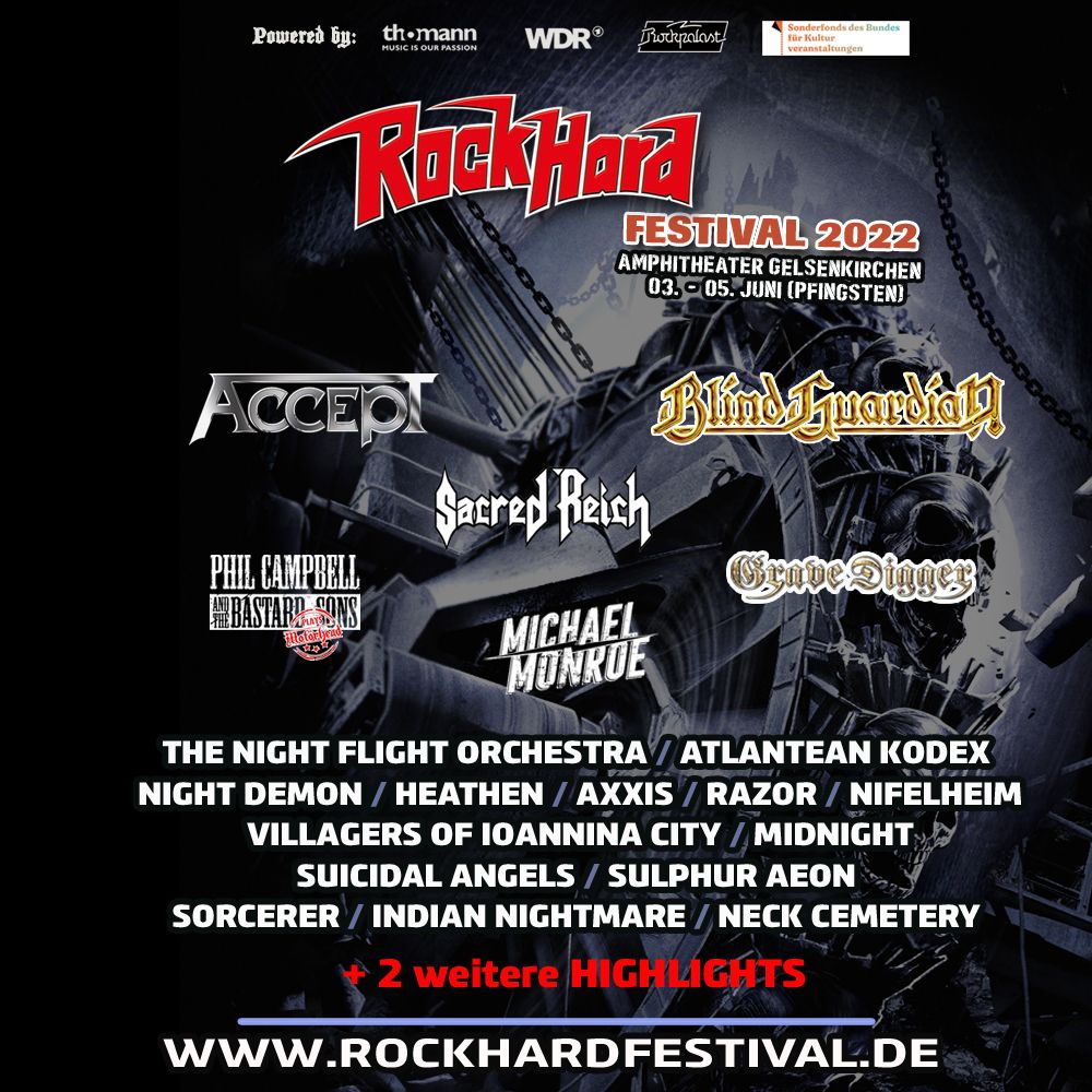 Seznam nastopajočih za Rock Hard Festival 2022 vedno daljši