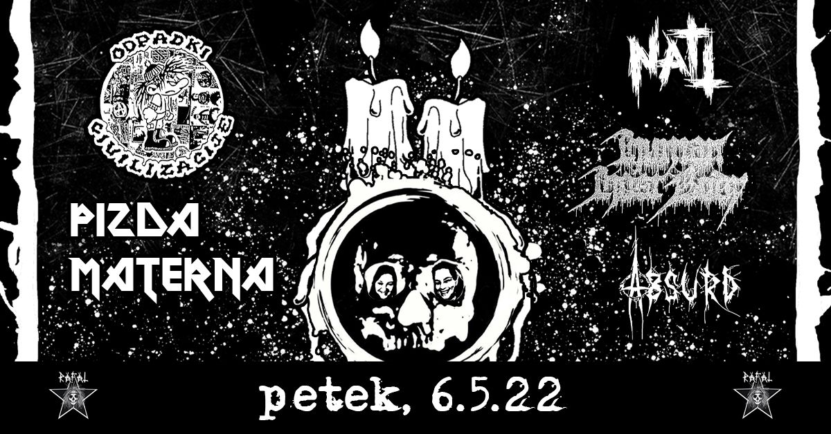 Absurd, Natt, Human Host Body, Pizda Materna, Odpadki civilizacije