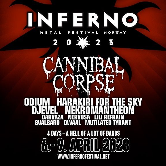 Znani prvi bandi za Inferno Metal Festival 2023