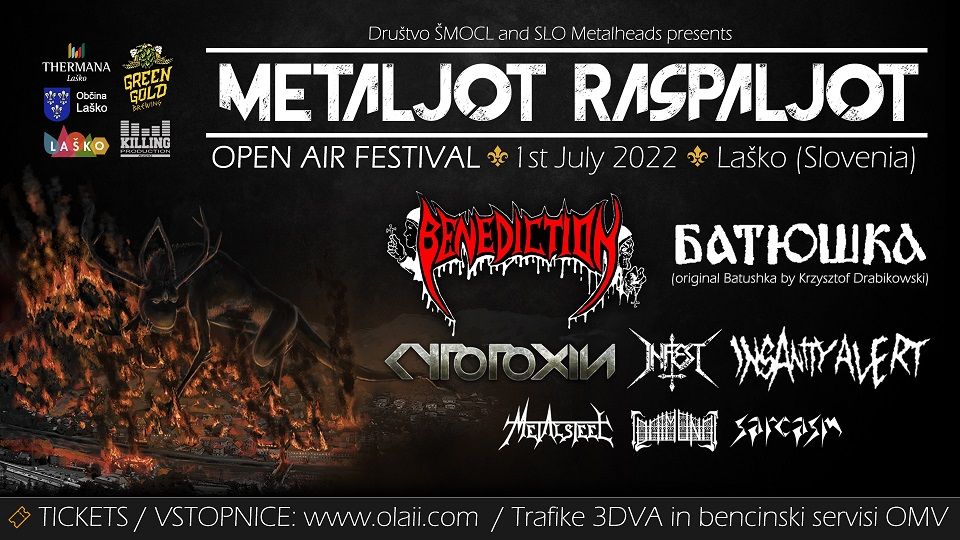 Metaljot Raspaljot Open Air Festival 2022