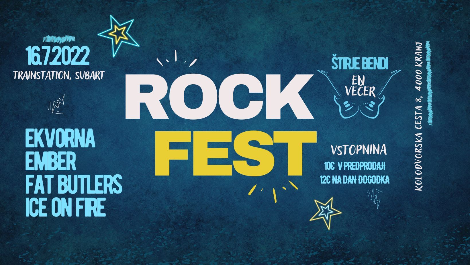 RockFest 2022: Ekvorna, Ember, Fat Butlers, Ice on Fire