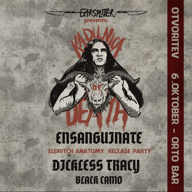 Ensanguinate ob izidu prvenca pripravljajo Release Party