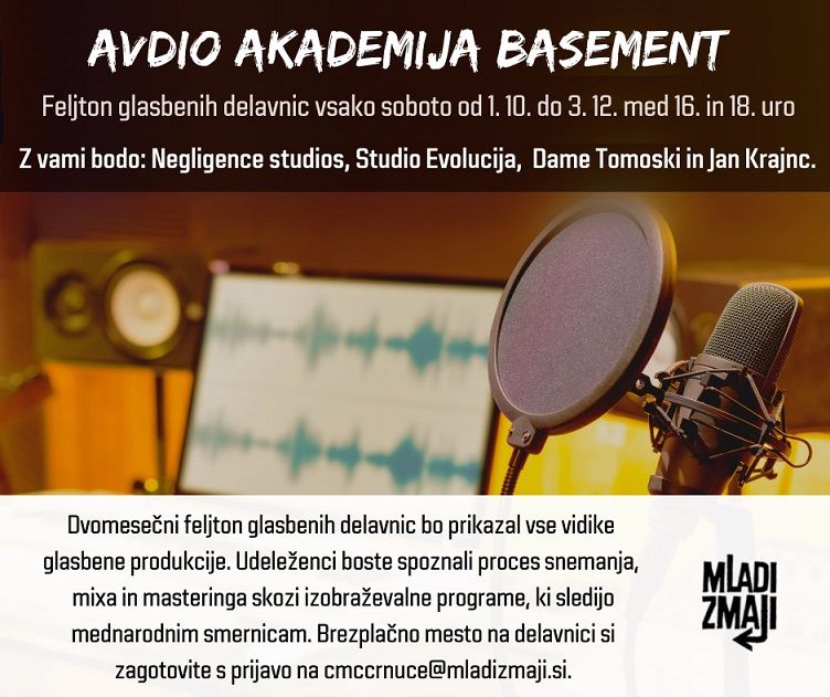Najavljamo: Avdio Akademija Basement