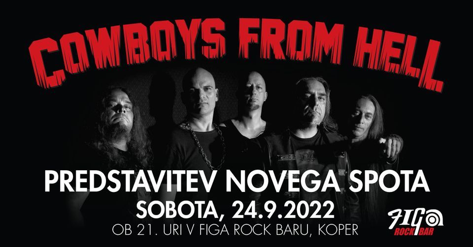 Cowboys From Hell predstavitev spota Leave Me Alone