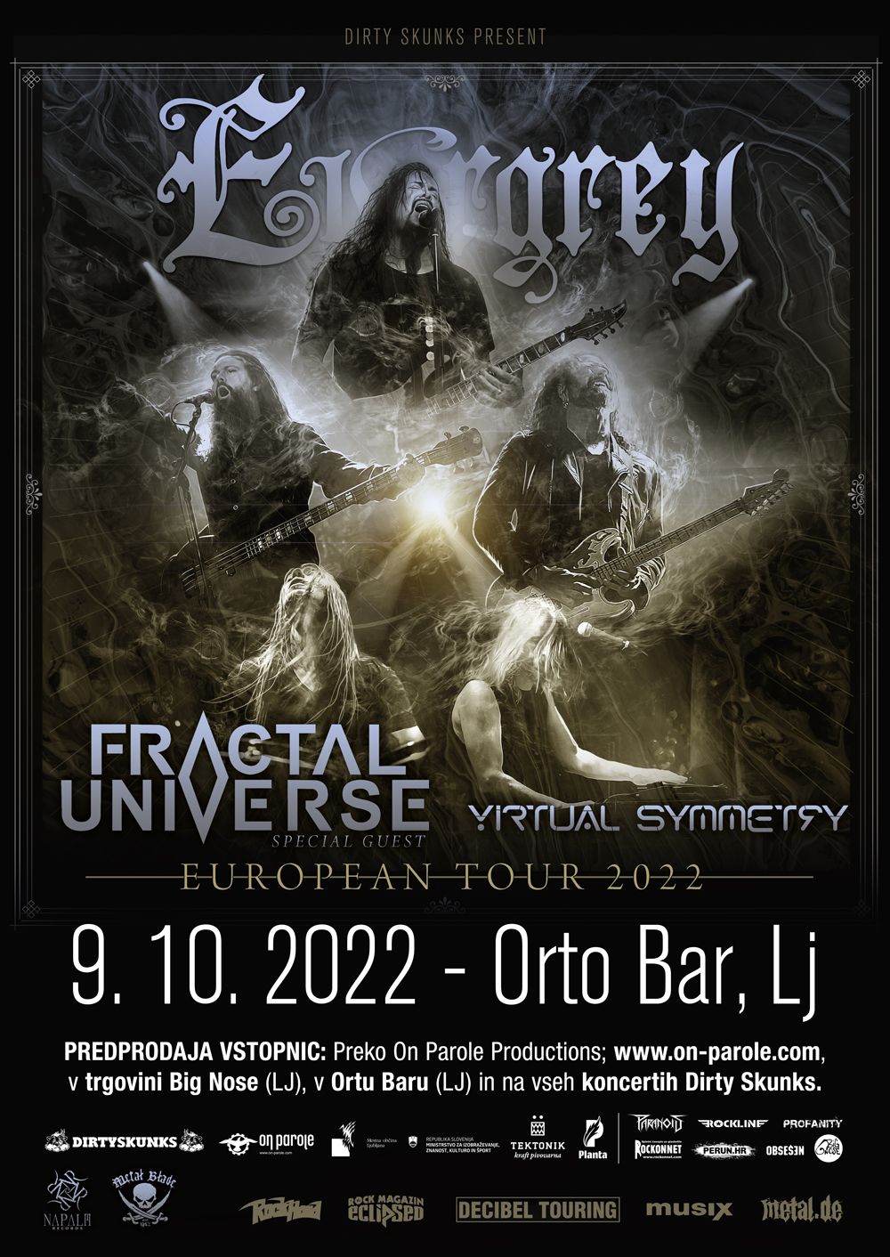 Še par dni do koncerta Evergrey v Orto Baru
