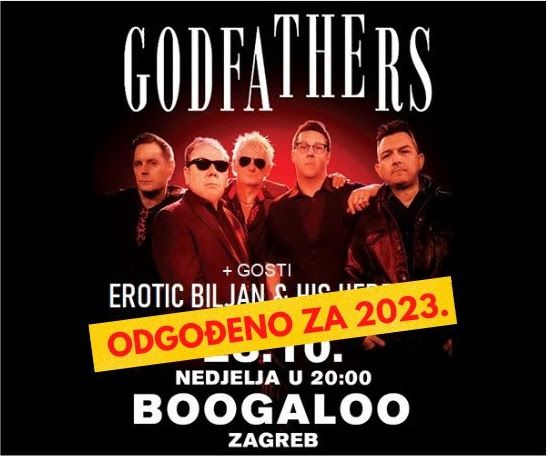 PRESTAVLJENO! The Godfathers, Erotic Biljan & His Heretics