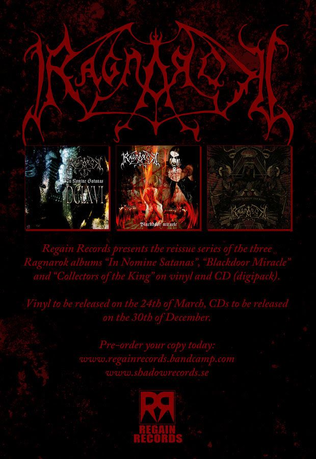 Ragnarok s ponovno izdajo treh albumov
