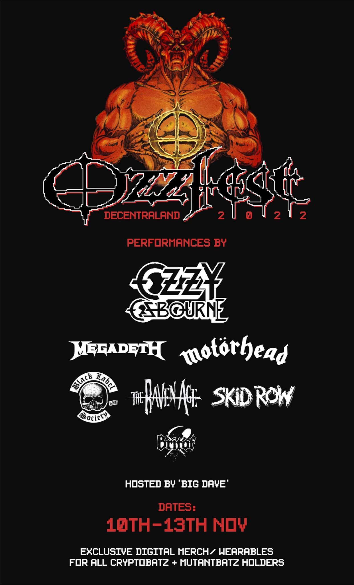 Britof bodo »nastopili« na Ozzfestu!