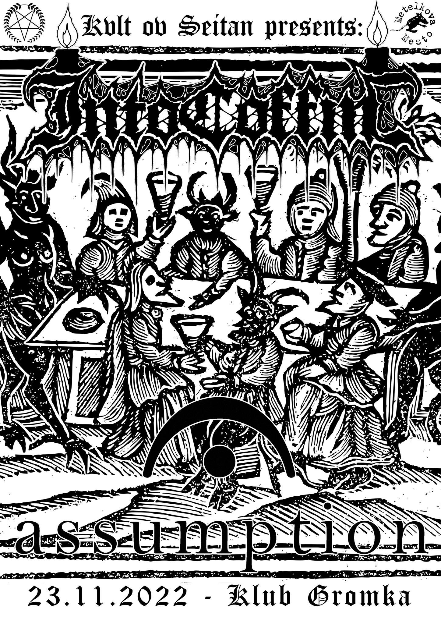 Gromka jutri gosti Assumption in Into Coffin