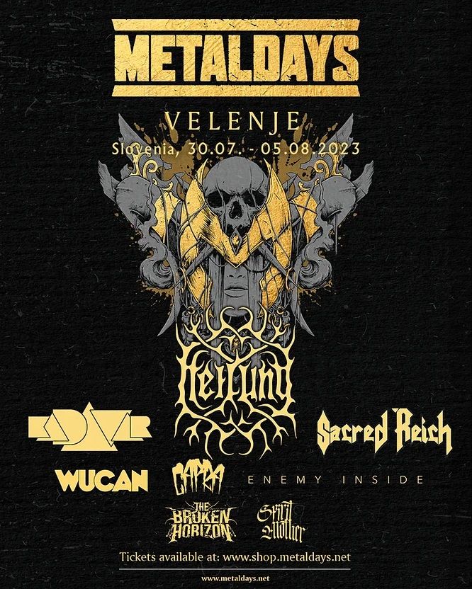 Znan je nov paket potrditev za Metaldays