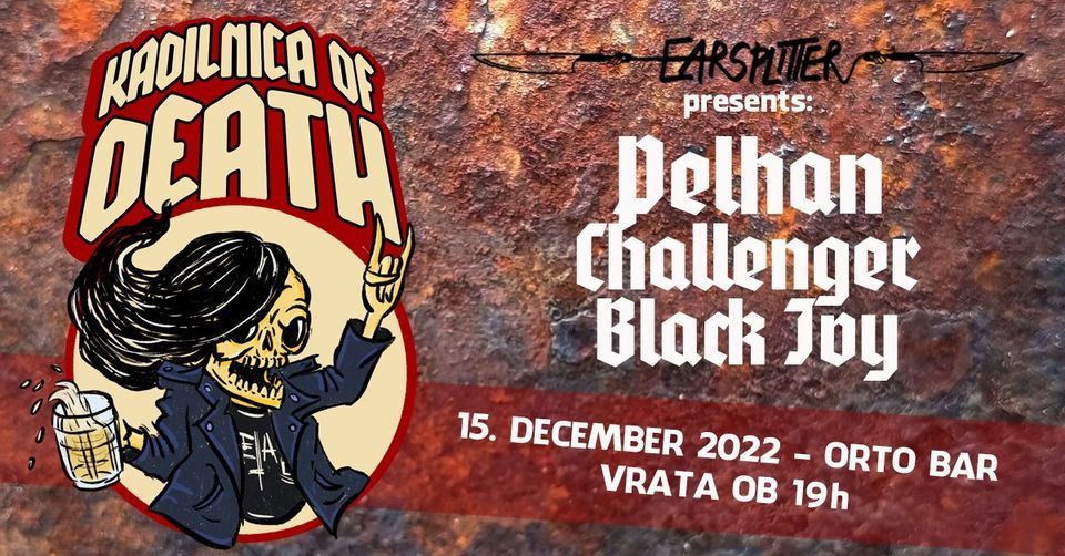 Hard’n’heavy večer v Kadilnici of Death