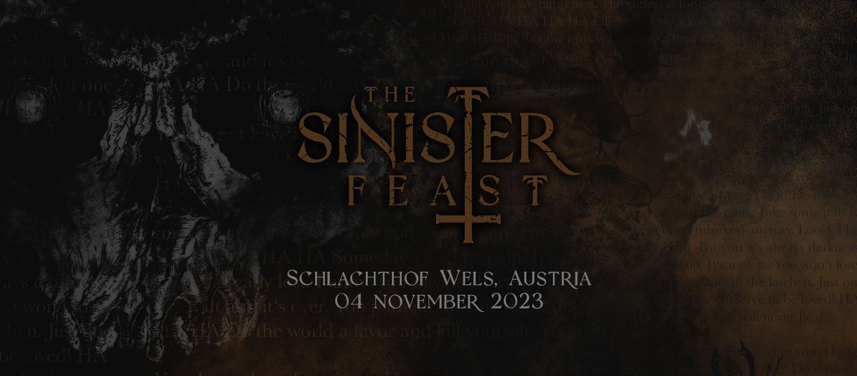 Germ potrjeni za The Sinister Feast v Welsu