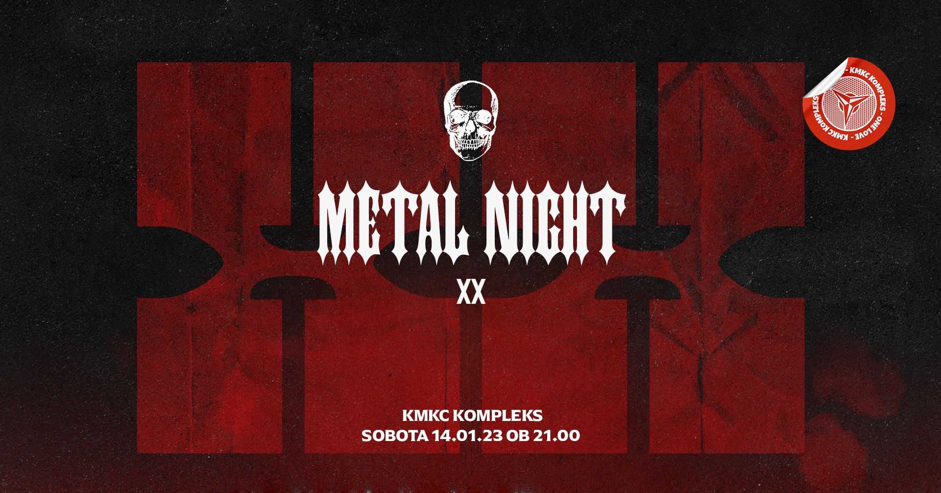 To soboto Metal Night v Kompleksu!