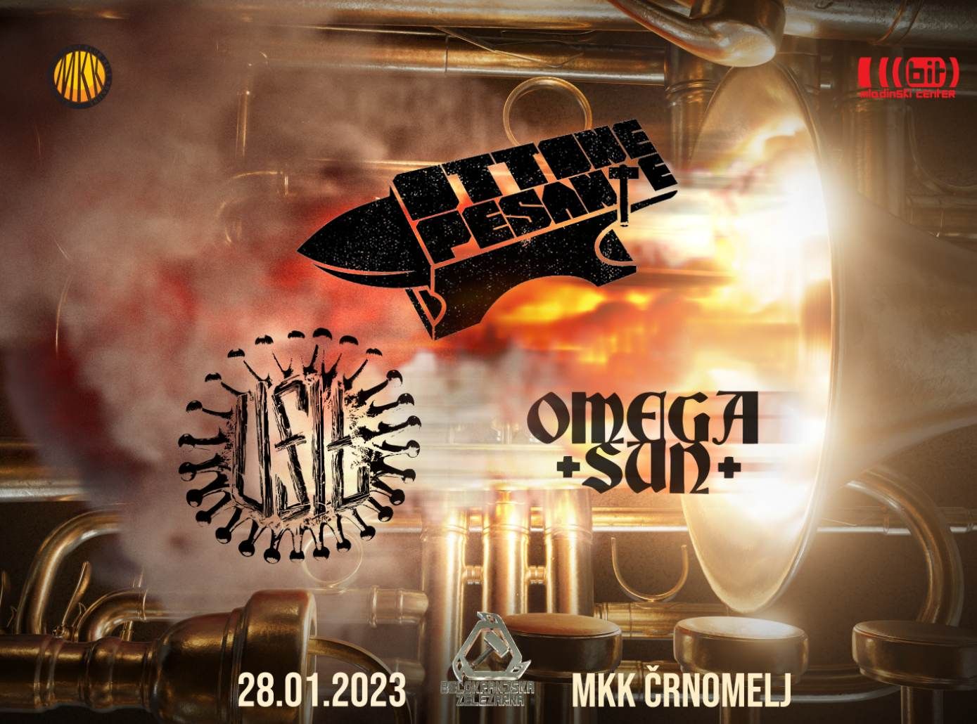 Belokranjska Železarna vol. 28: Ottone Pesante, Omega Sun, U$IŁ